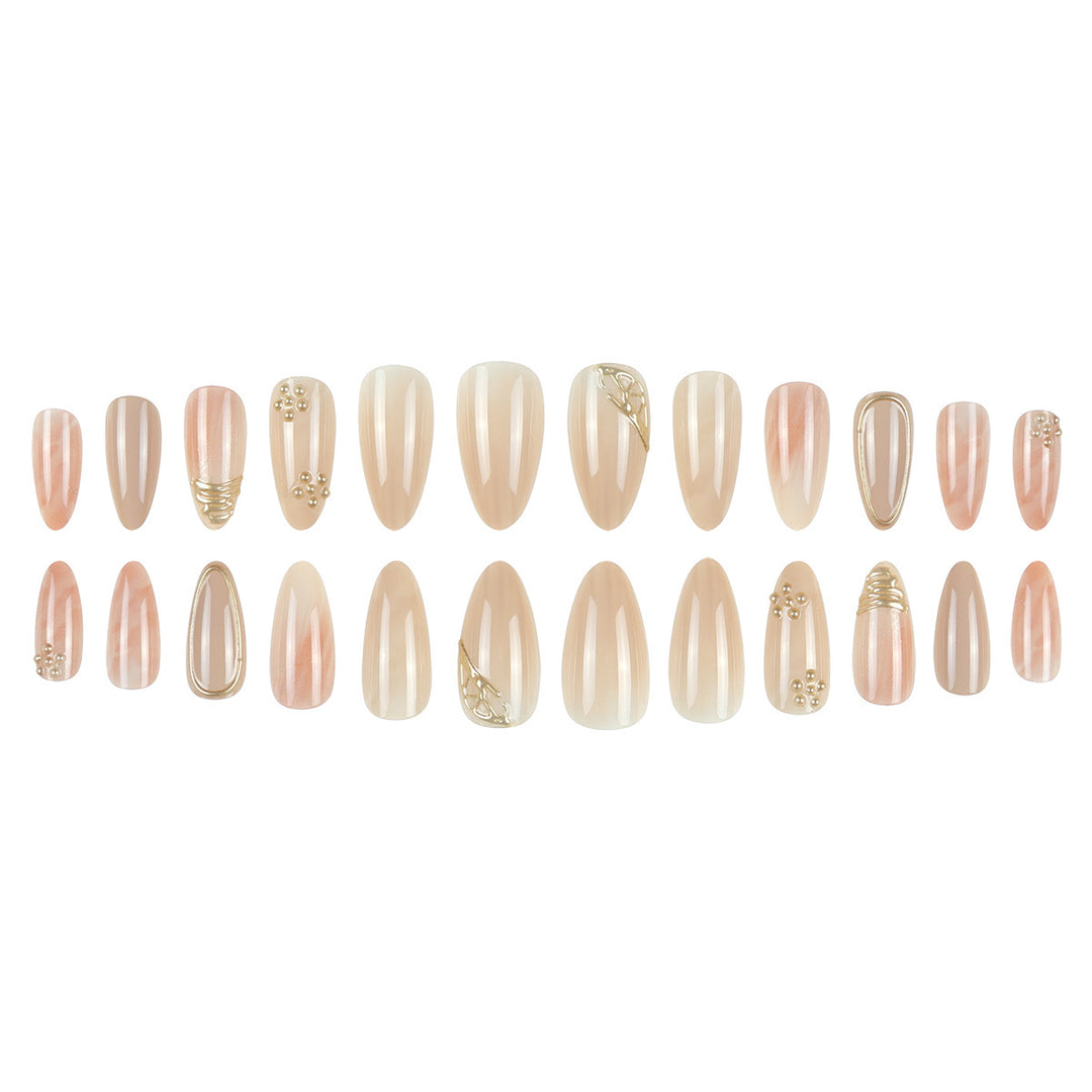 Elegant Stiletto Press-On Nail Art Set Kalsten