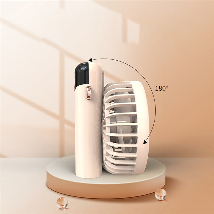 Portable Mini Fan with USB Charging and Digital Display Kalsten