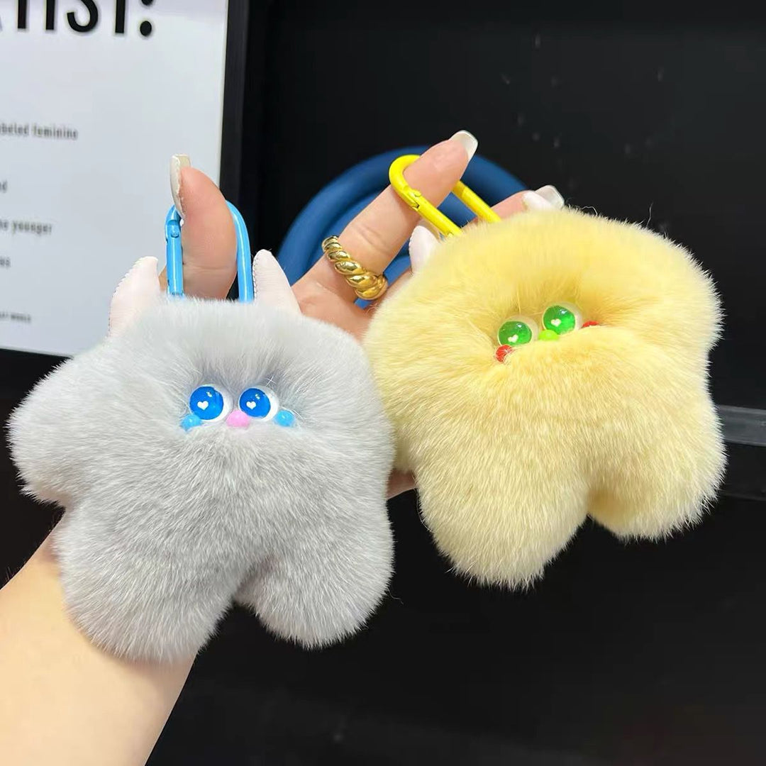 Cute Plush Fur Climbing Keychain Kalsten