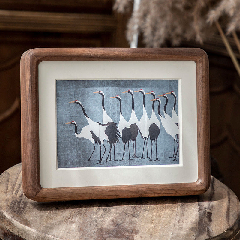 Artistic Framed Bird Print for Home Decor