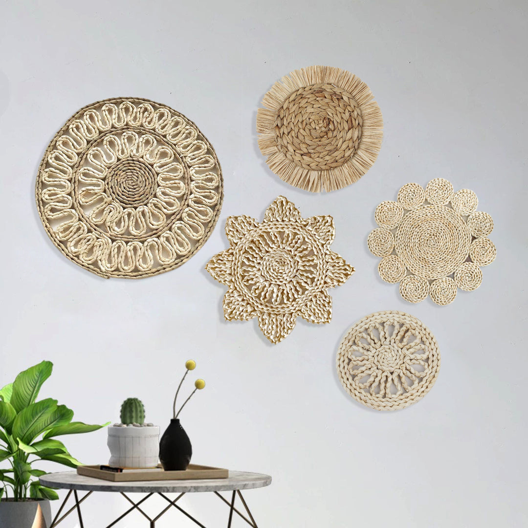 Natural Fiber Wall Hanging Decor
