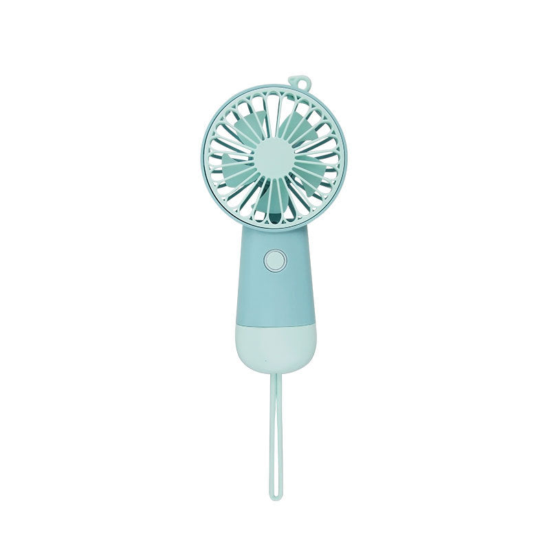 Women's portable handheld fan with ergonomic design and USB charging function Kalsten