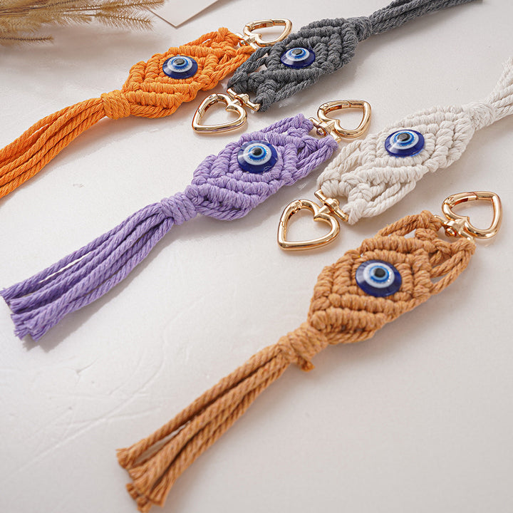 Decorative Macrame Keychain Holder Kalsten