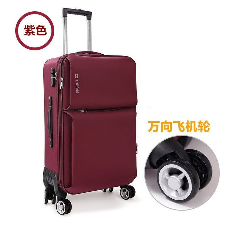 Hard-shell suitcase with 360-degree wheels Kalsten