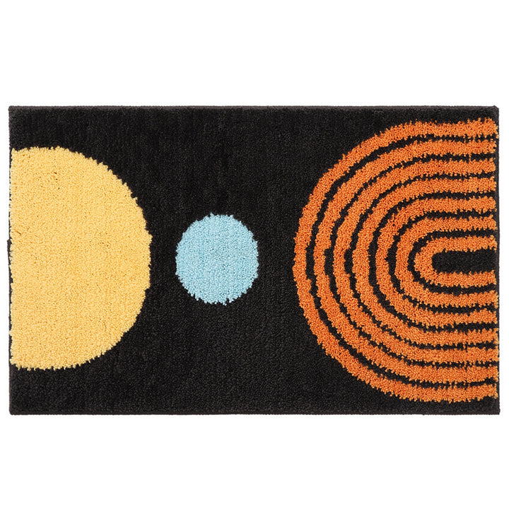 Artistic Abstract Bath Mat