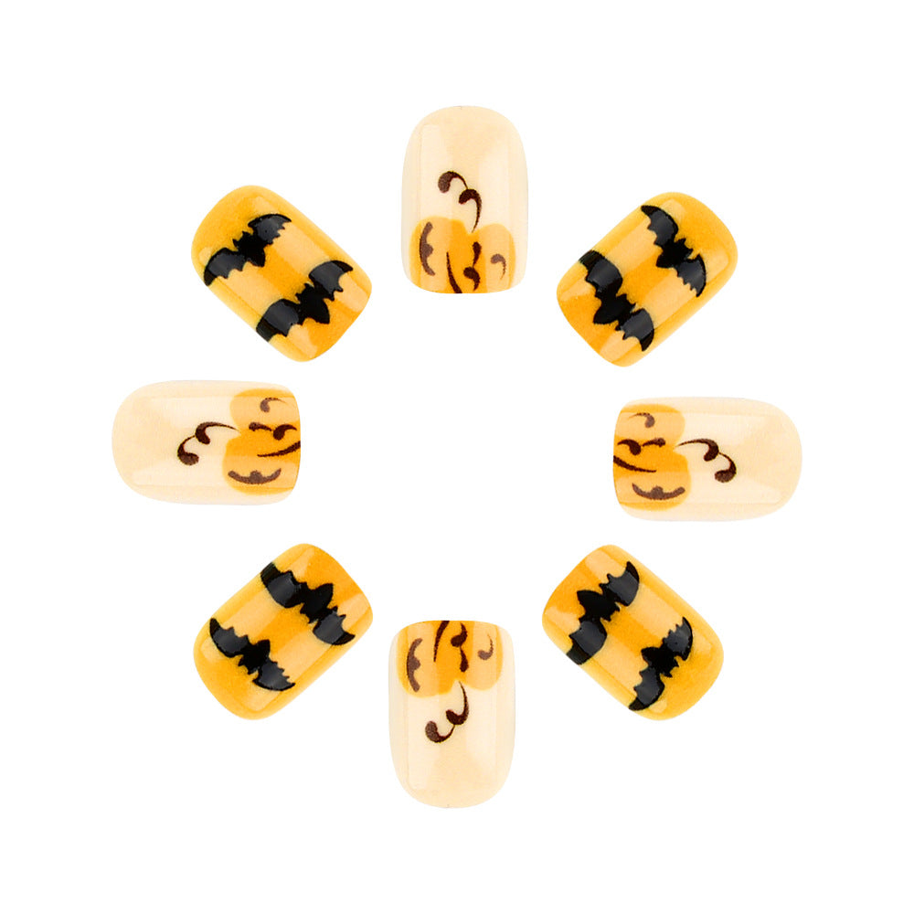 Seasonal Halloween-Themed Press-On Nail Art Set Kalsten