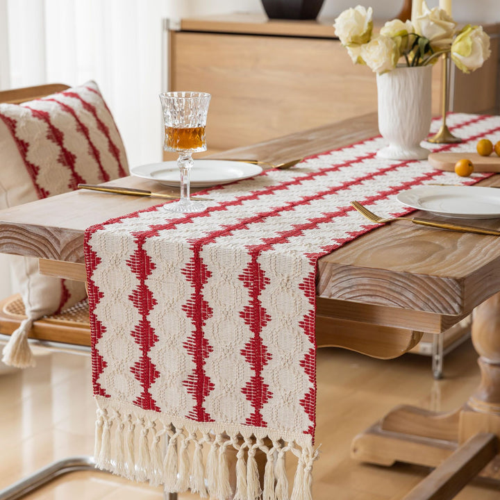 Bohemian Style Fringe Tablecloth