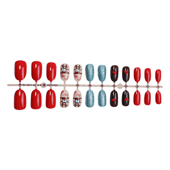 Artistic Holiday-Themed Press-On Nails Kit kalsten