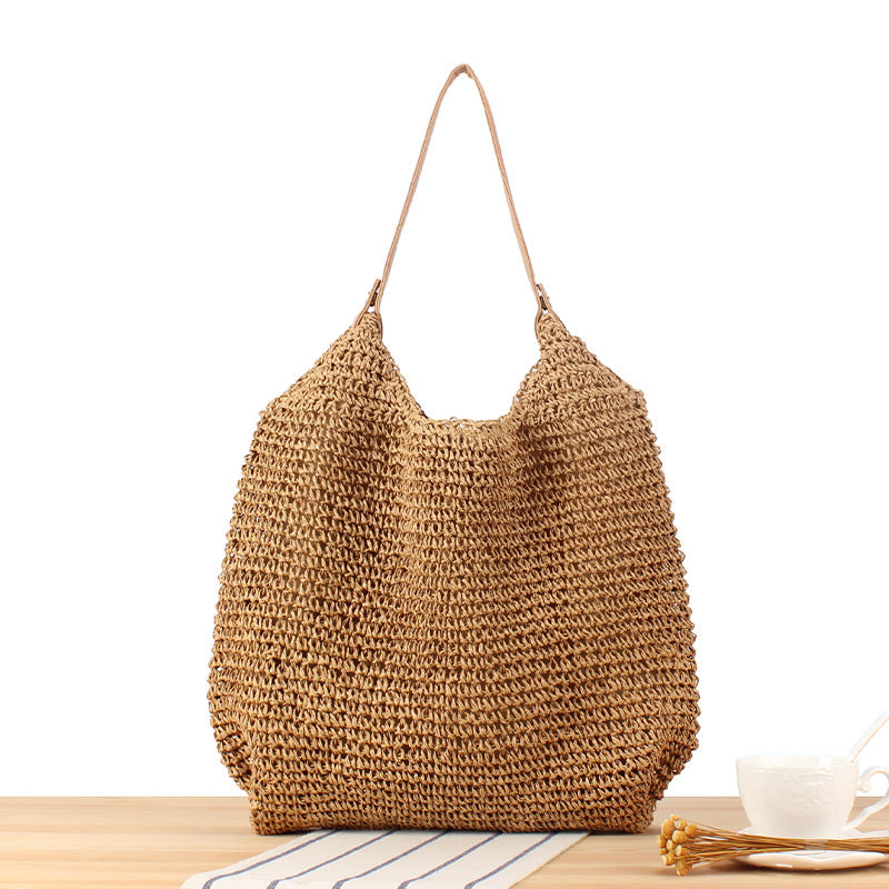 Shoulder bag made of sustainable synthetic braid with sturdy carrying straps Kalsten