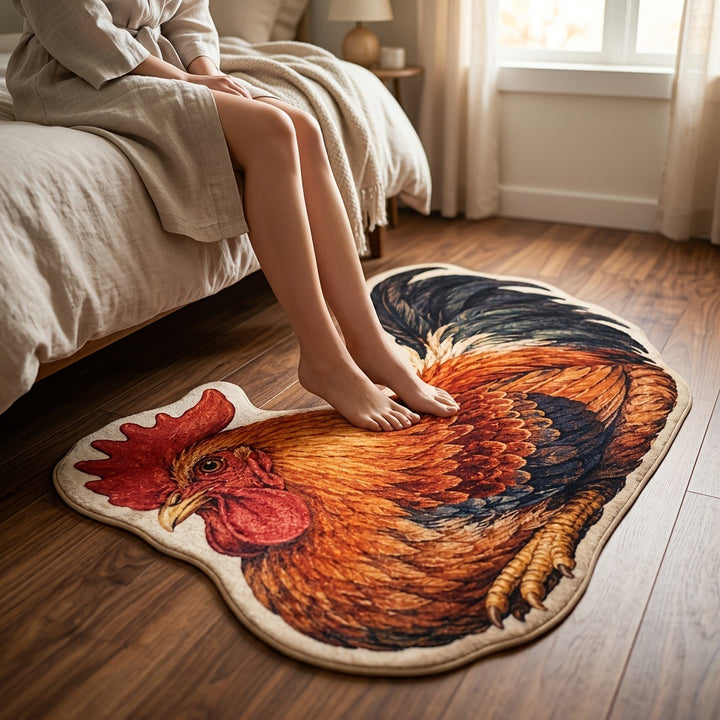 Cute Pig-Themed Area Mat