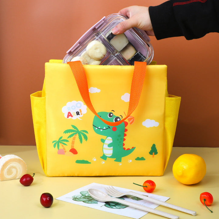 Insulated Fox-Themed Lunch Carrier Kalsten