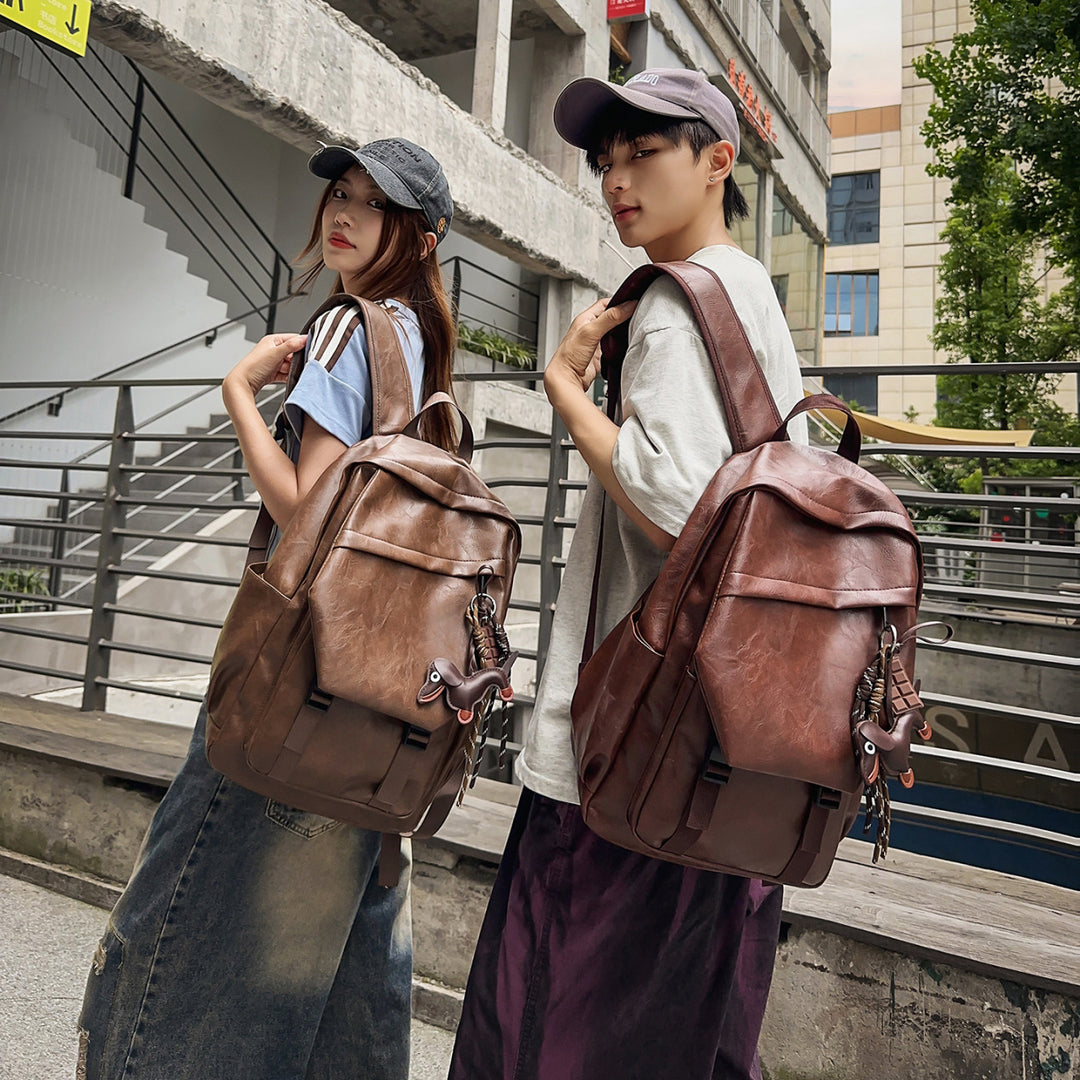Vintage Leather Backpack Kalsten