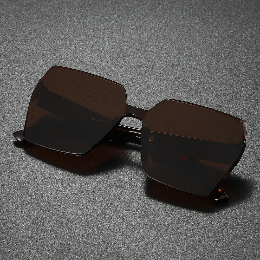 Luxurious Oversized Hexagonal Sunglasses Kalsten