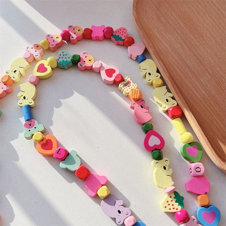 Colorful Themed Beaded Eyewear Chain Kalsten