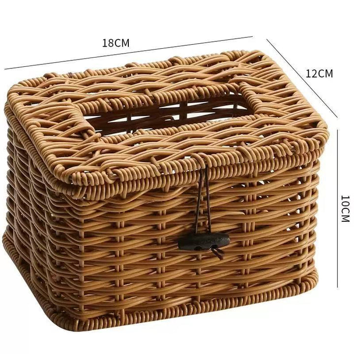 Handcrafted Wicker Storage Box Kalsten