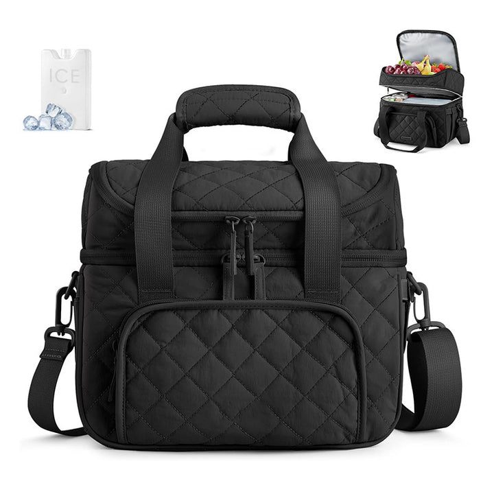 Elegant cooler bag with practical drink holder Kalsten