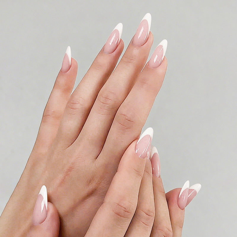 Premium French Tip Press-On Nails Kalsten