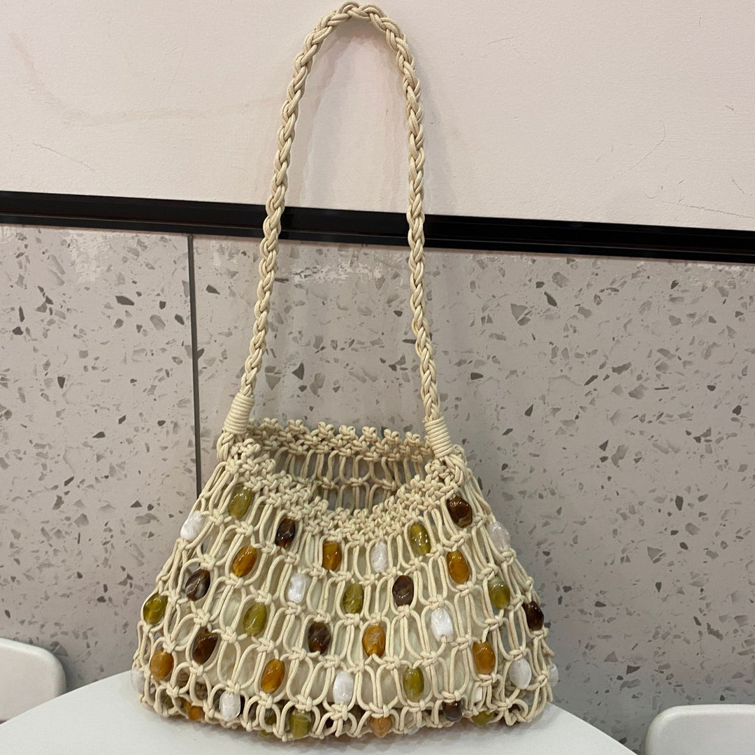 Hand-knotted fashion bag Kalsten