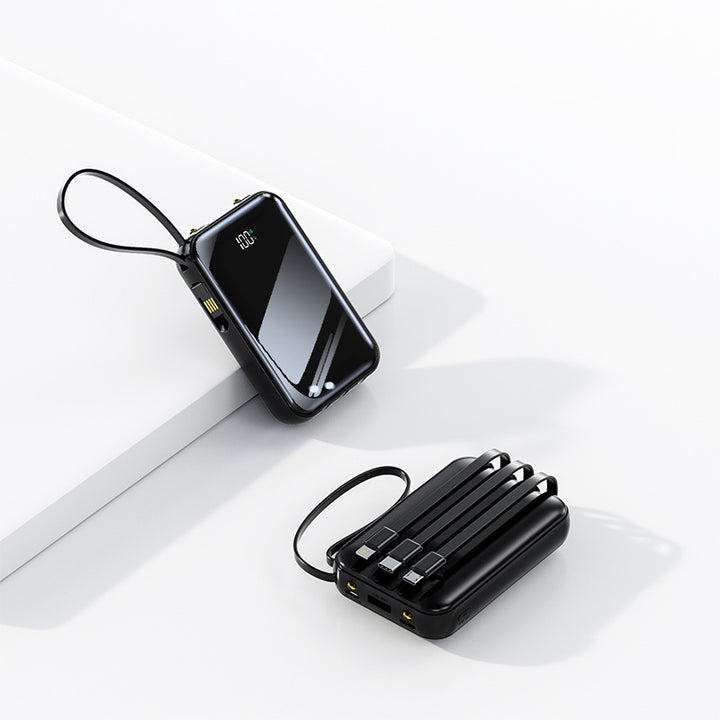 Portable power bank with integrated charging station Kalsten