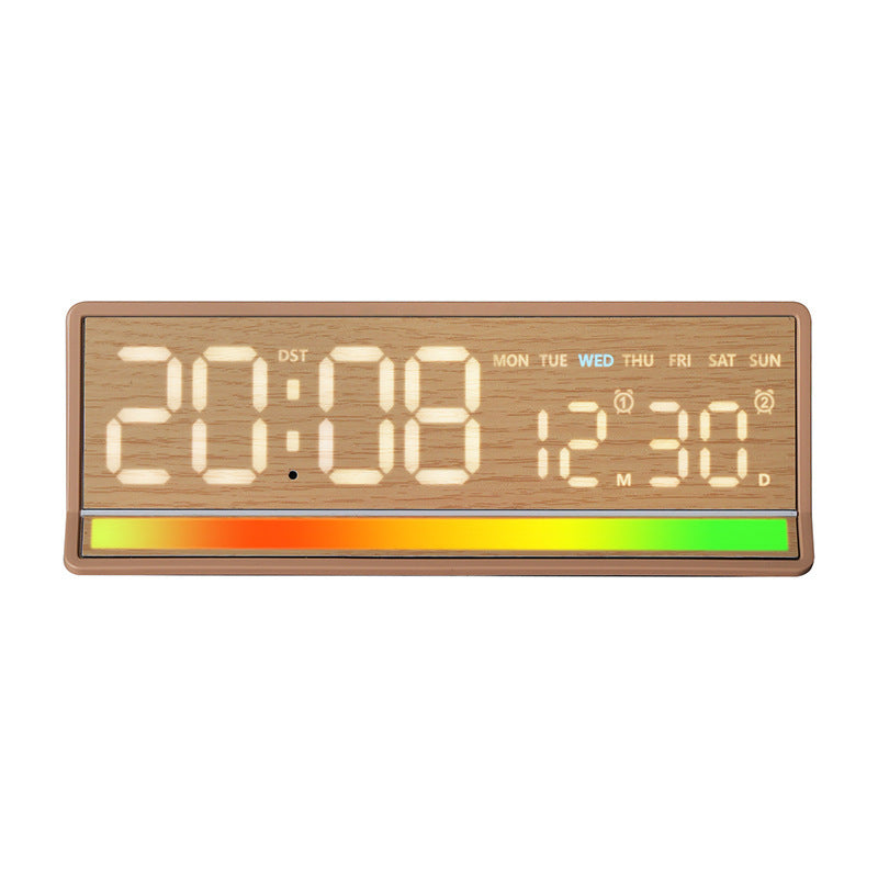 Digital alarm clock with clear LED display and date display Kalsten