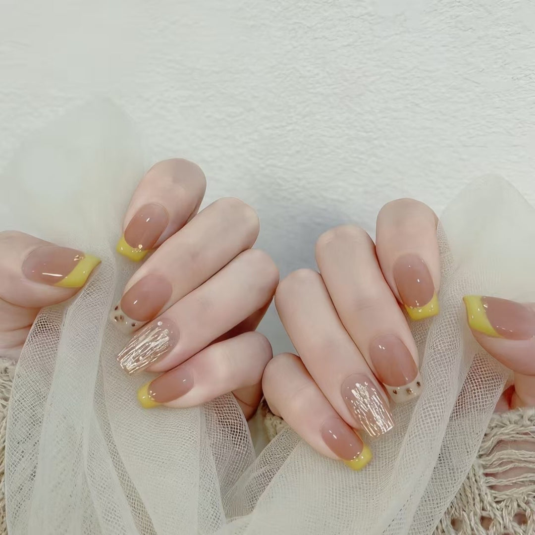 Artistic Press-On Nail Extensions
