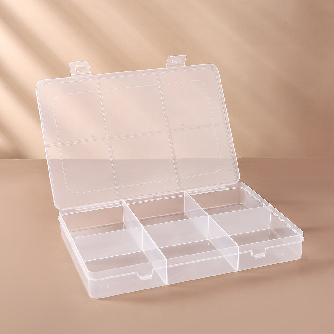 Multi-Compartment Transparent Organizer Box Kalsten