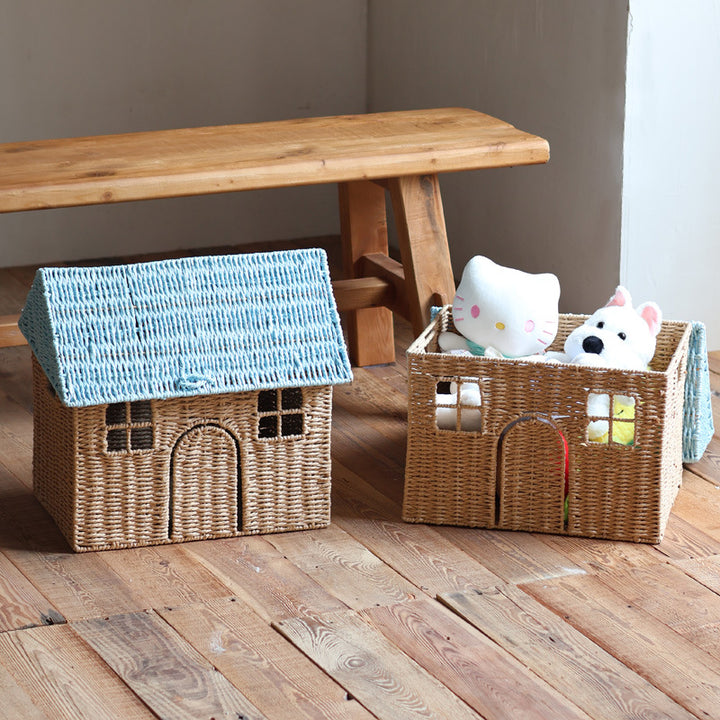 Charming storage basket in house design Kalsten