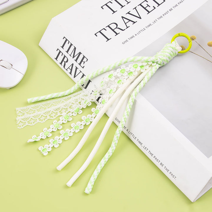 Decorative Lace and Braided Keychain Kalsten