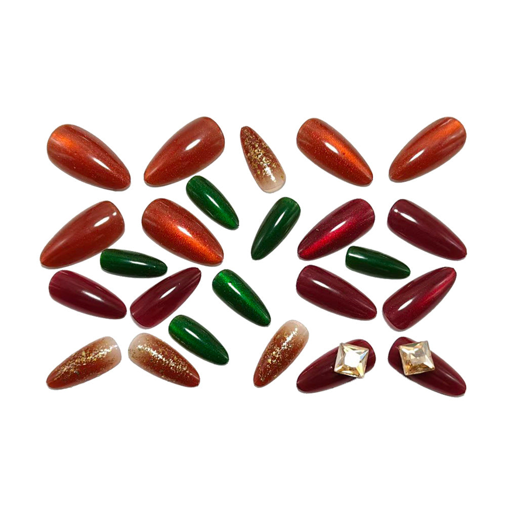 Glamorous Artificial Nails Set Kalsten