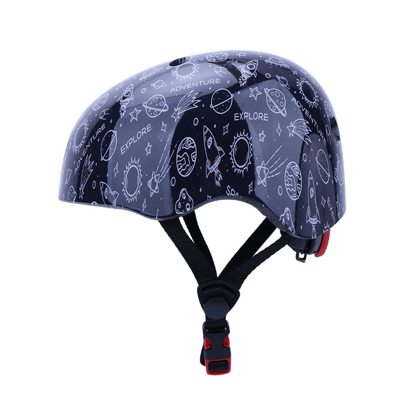 Children's Space-Themed Safety Helmet Kalsten