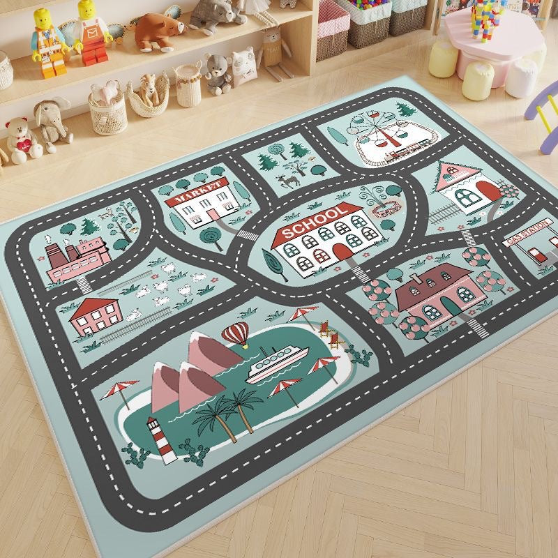 Educational Play Area Rug