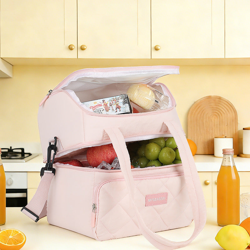 Quilted Insulated Lunch Carrier Kalsten