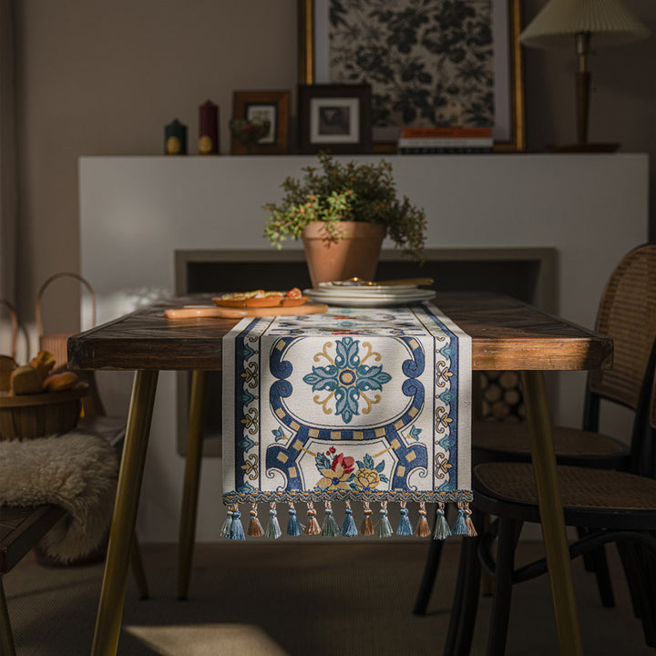 Decorative Ethnic Pattern Table Runner