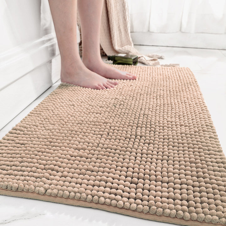 Luxurious Textured Bath Mat for Indoor Bathroom Use
