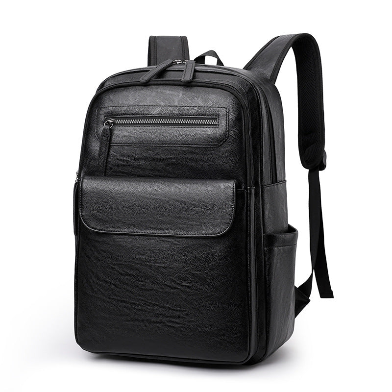 Durable Leather Laptop Backpack