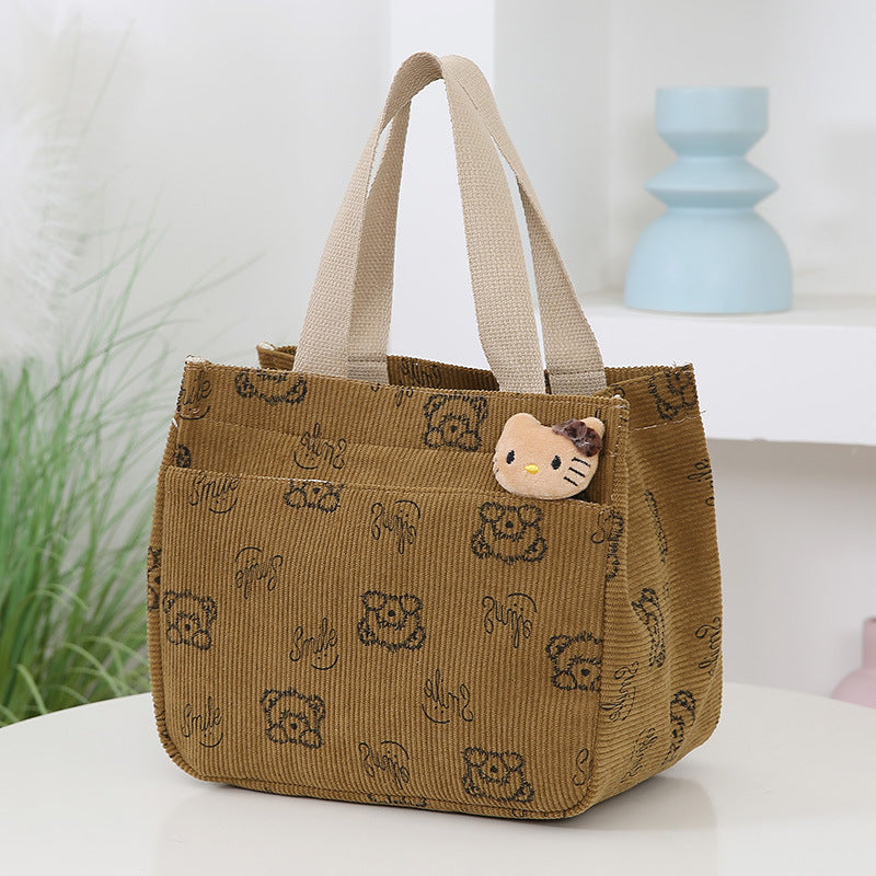 Cute Fun Cartoon Themed Mini Tote Bag Kalsten