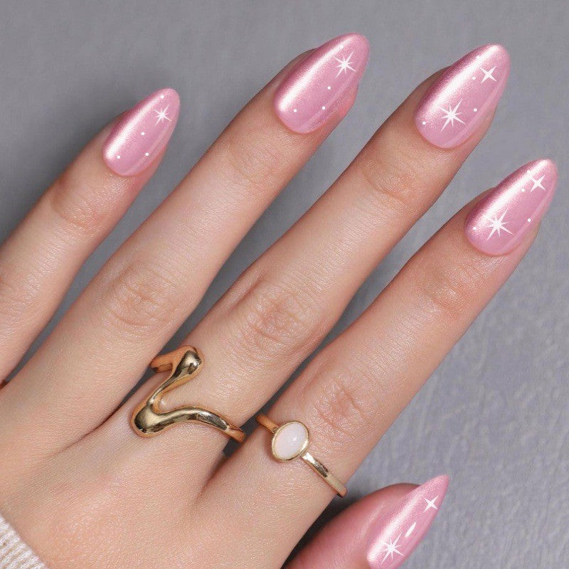 Sparkling Press-On Nail Art Set Kalsten
