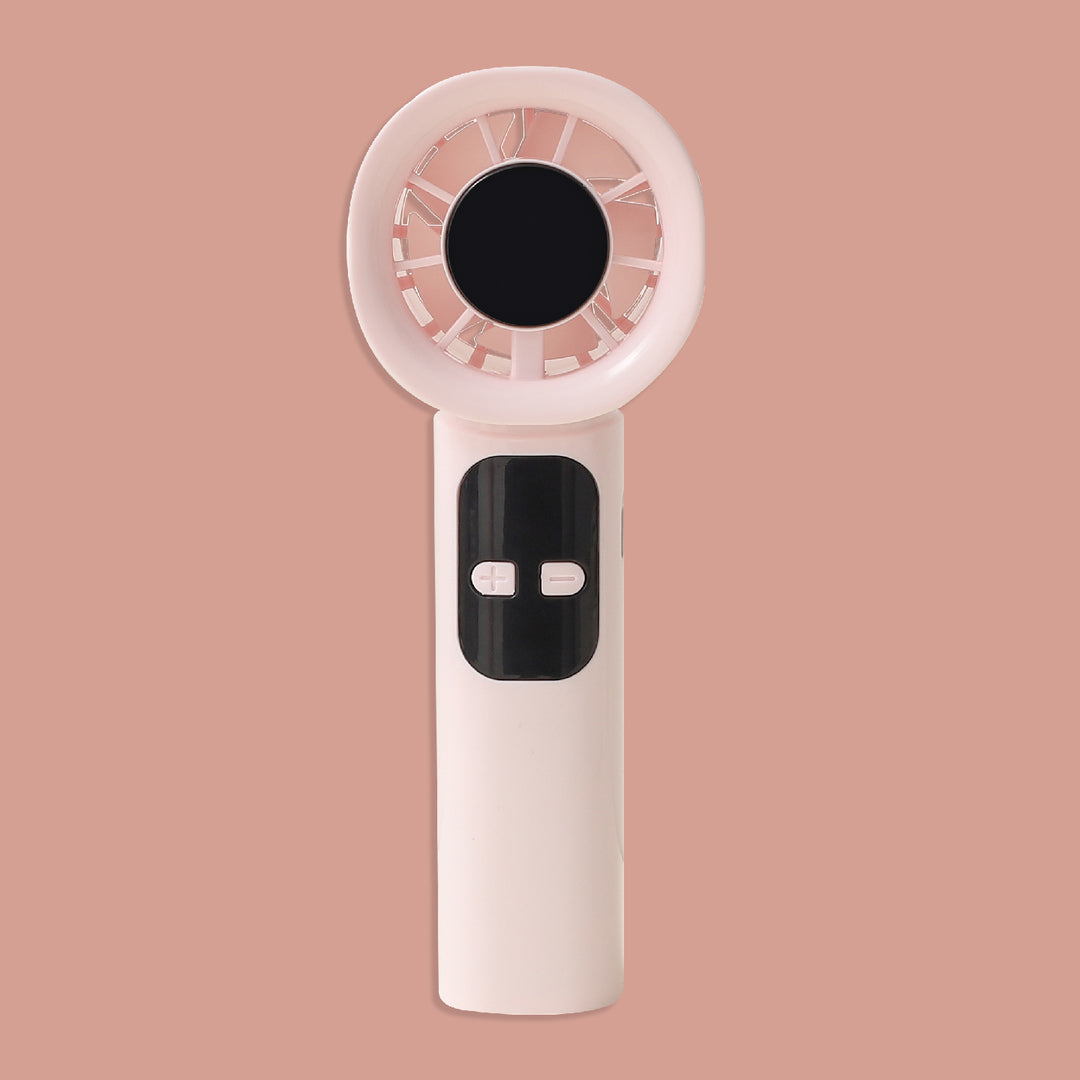 Unisex Portable Hand Fan with Digital Control Kalsten
