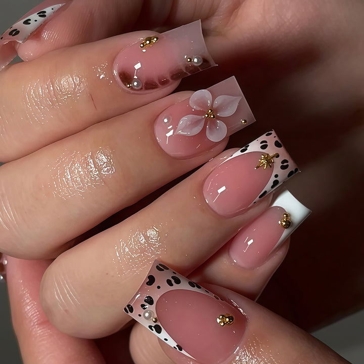 Decorative 3D Floral Nail Art Kalsten