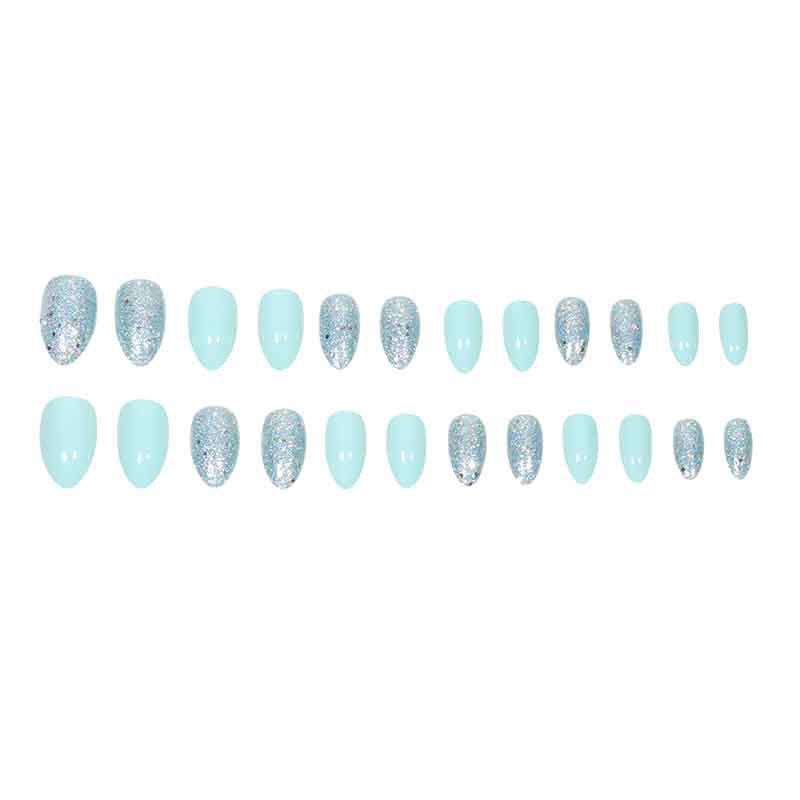Glittering Stiletto Press-On Nails Kalsten