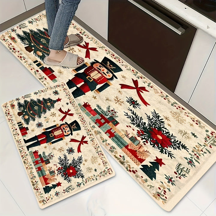 Holiday-Themed Long Indoor Runner Mat Kalsten