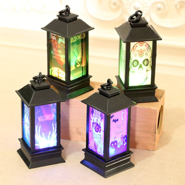 Decorative Lantern with Spooky Halloween Theme Kalsten