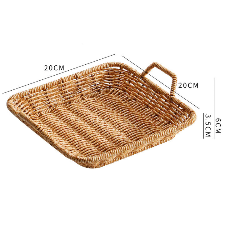 Rectangular Woven Storage Basket Kalsten