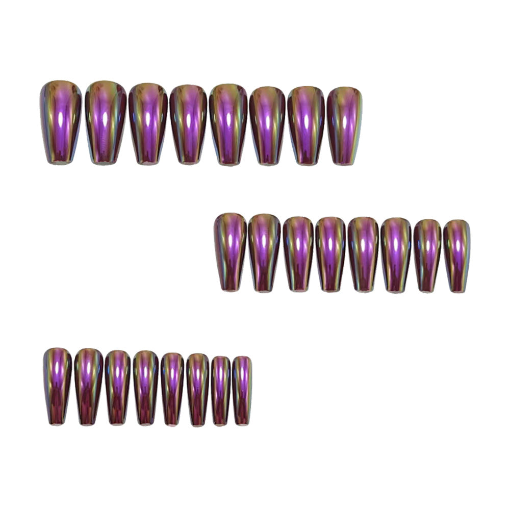 Shiny artificial nails with polarizing effect Kalsten