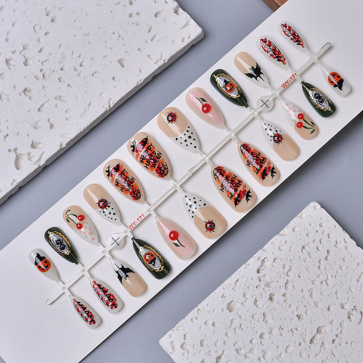 Artistic Themed Press-On Nail Set Kalsten