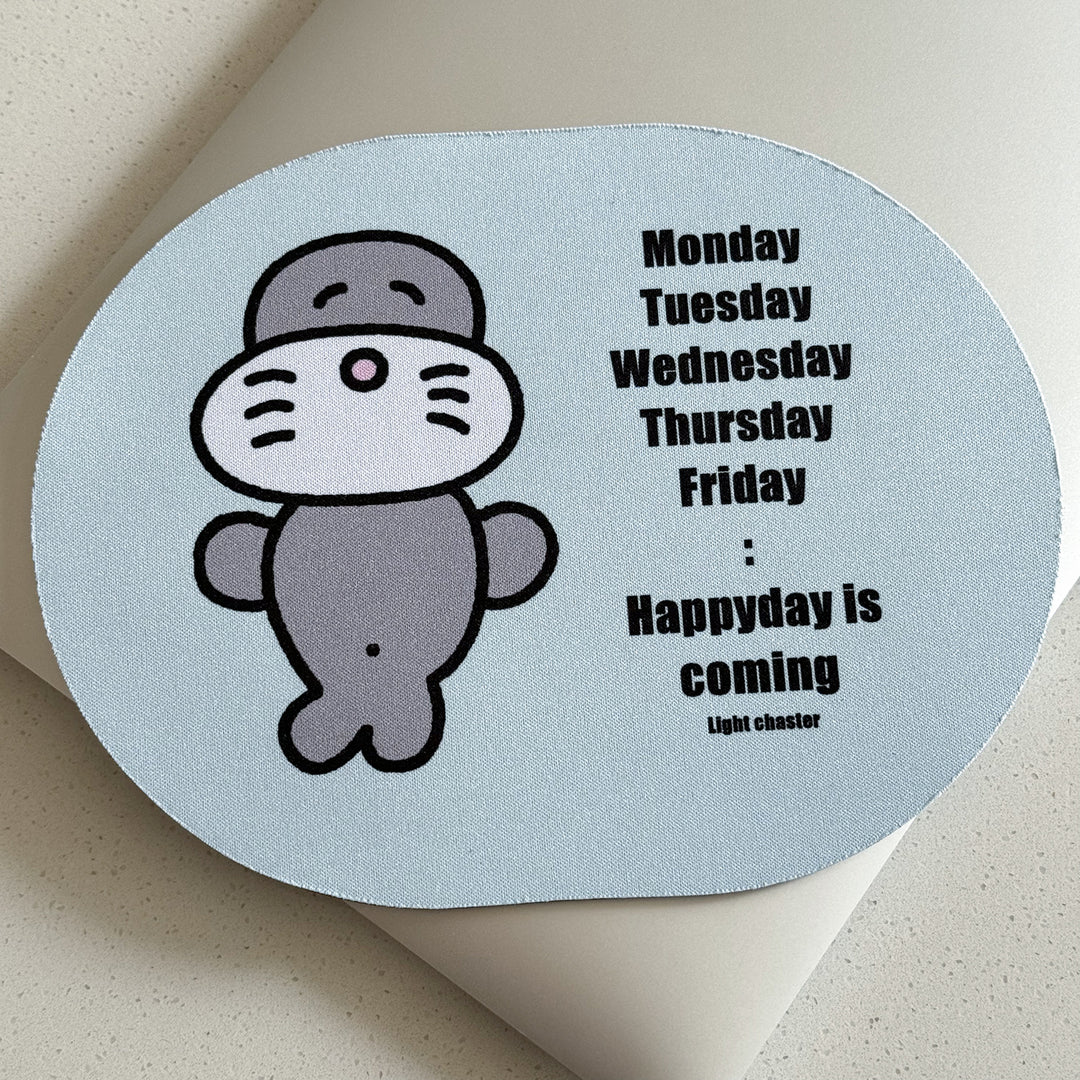 Cartoon-Themed Mouse Pad