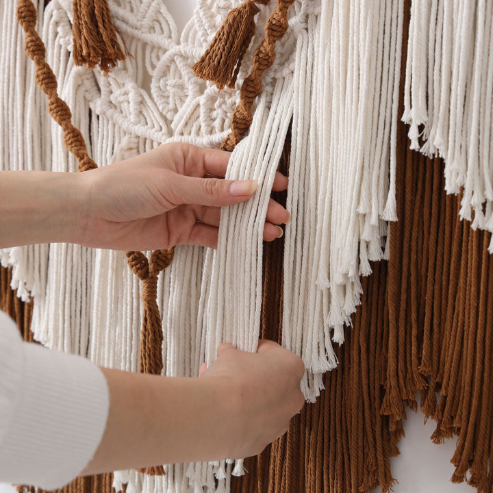 Macramé Decorative Wall Tapestry