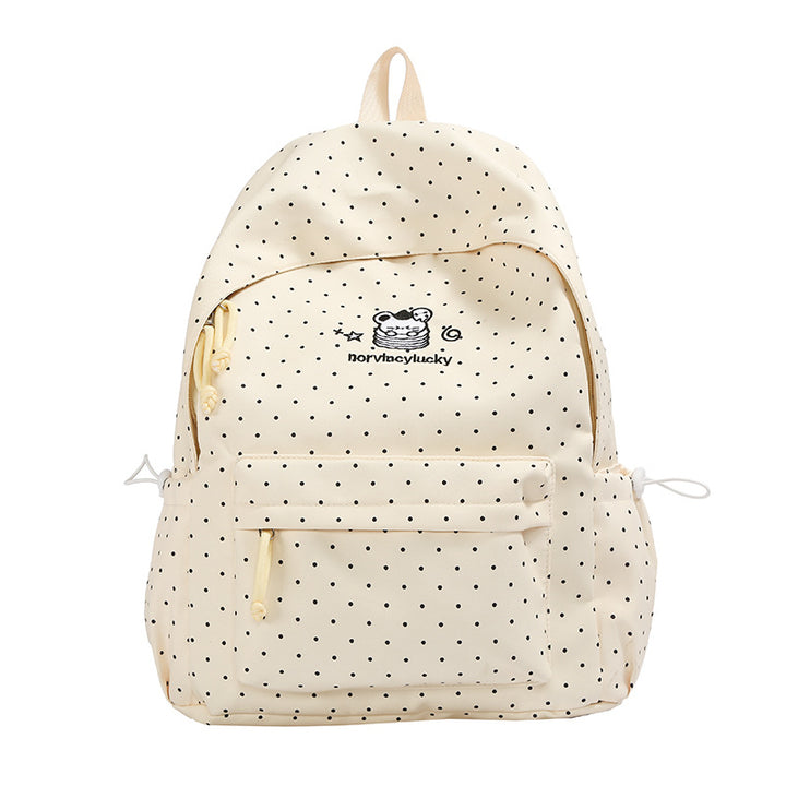 Playful Polka Dot Backpack Kalsten