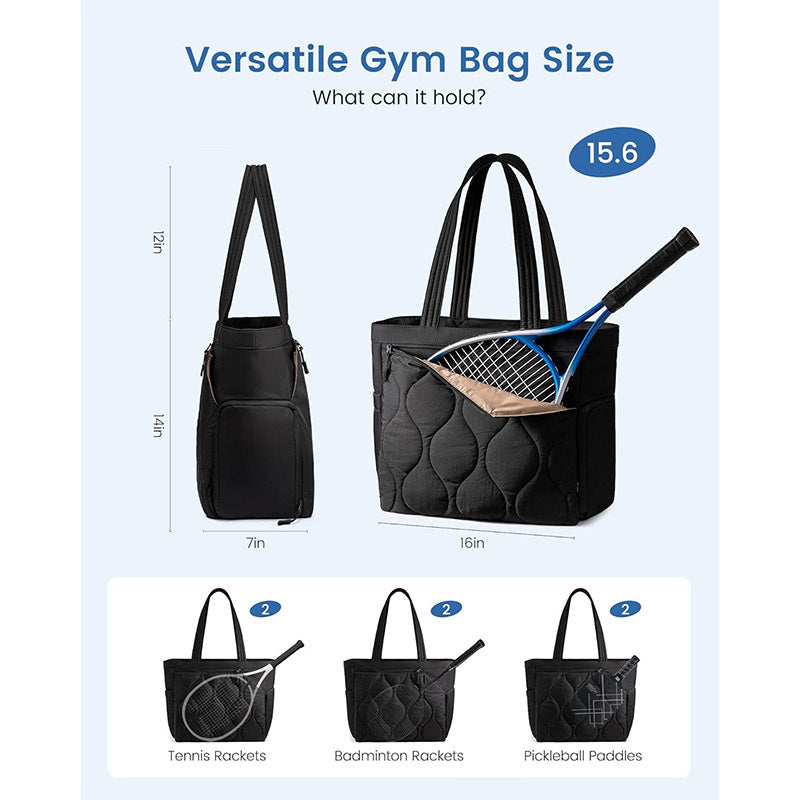 Spacious Tennis Tote Bag Kalsten