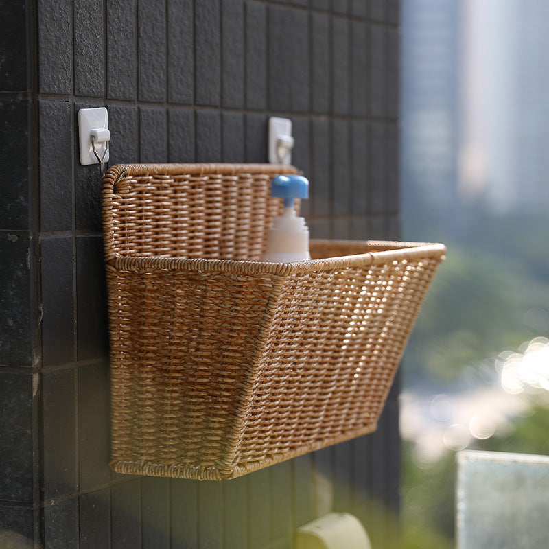 Handwoven Rectangular Storage Basket Kalsten
